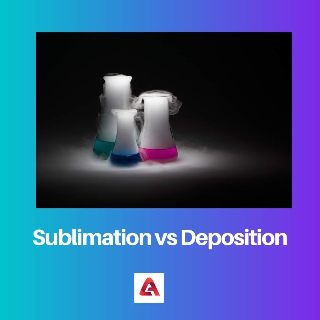 Sublimation vs Deposition