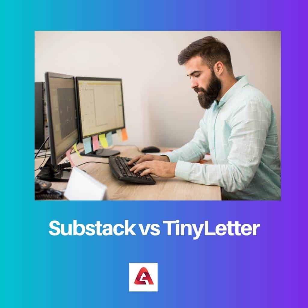 Substack versus TinyLetter