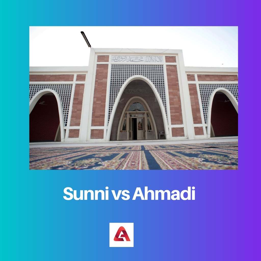Người Sunni và Ahmadi