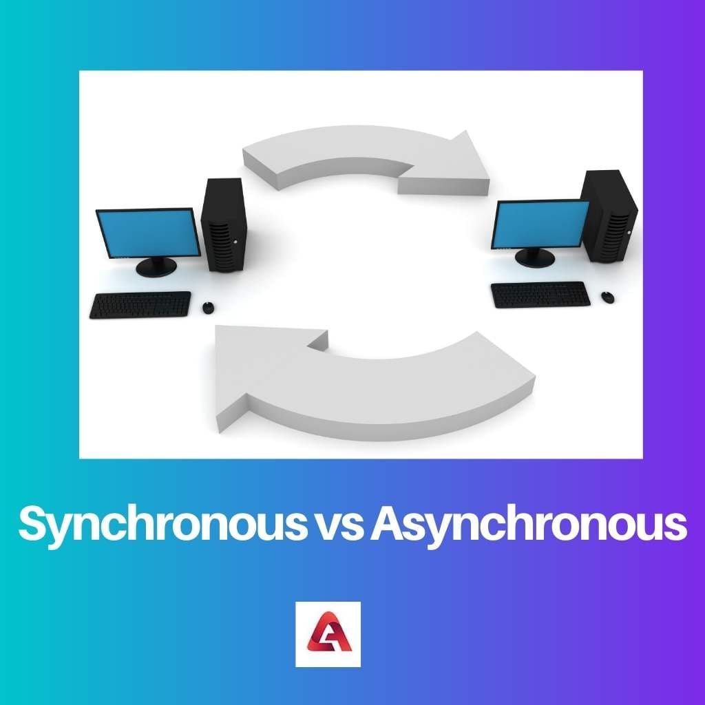 Synchron vs. Asynchron