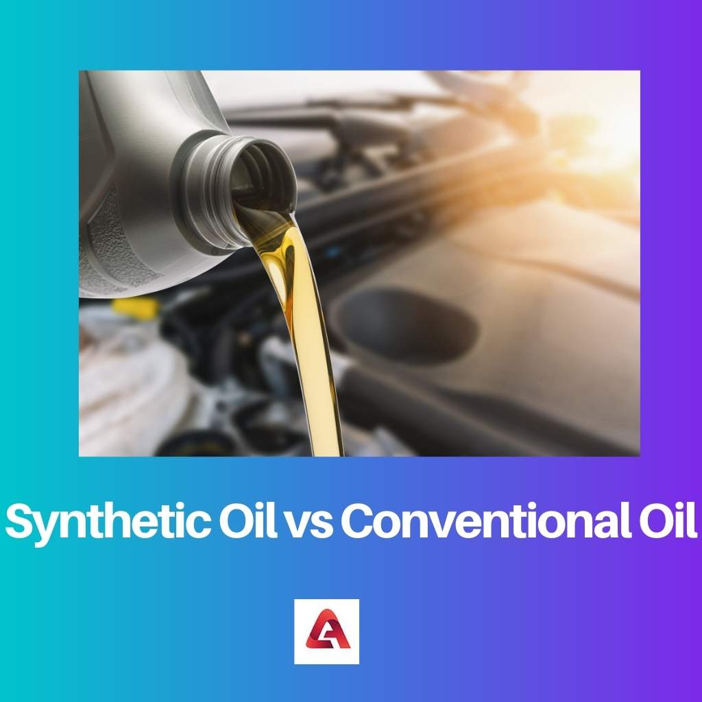 Syntetický olej versus konvenční olej