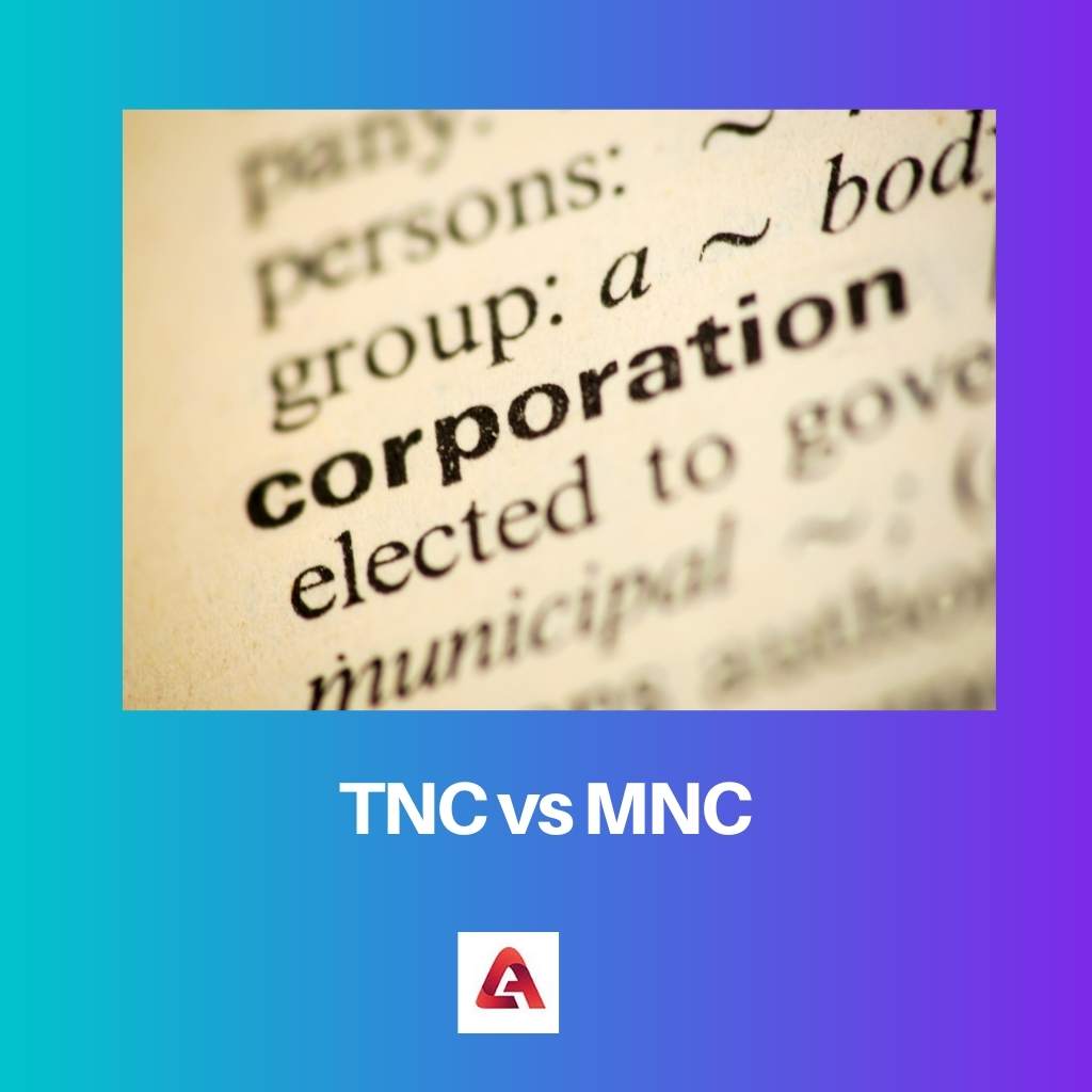 TNC contro MNC