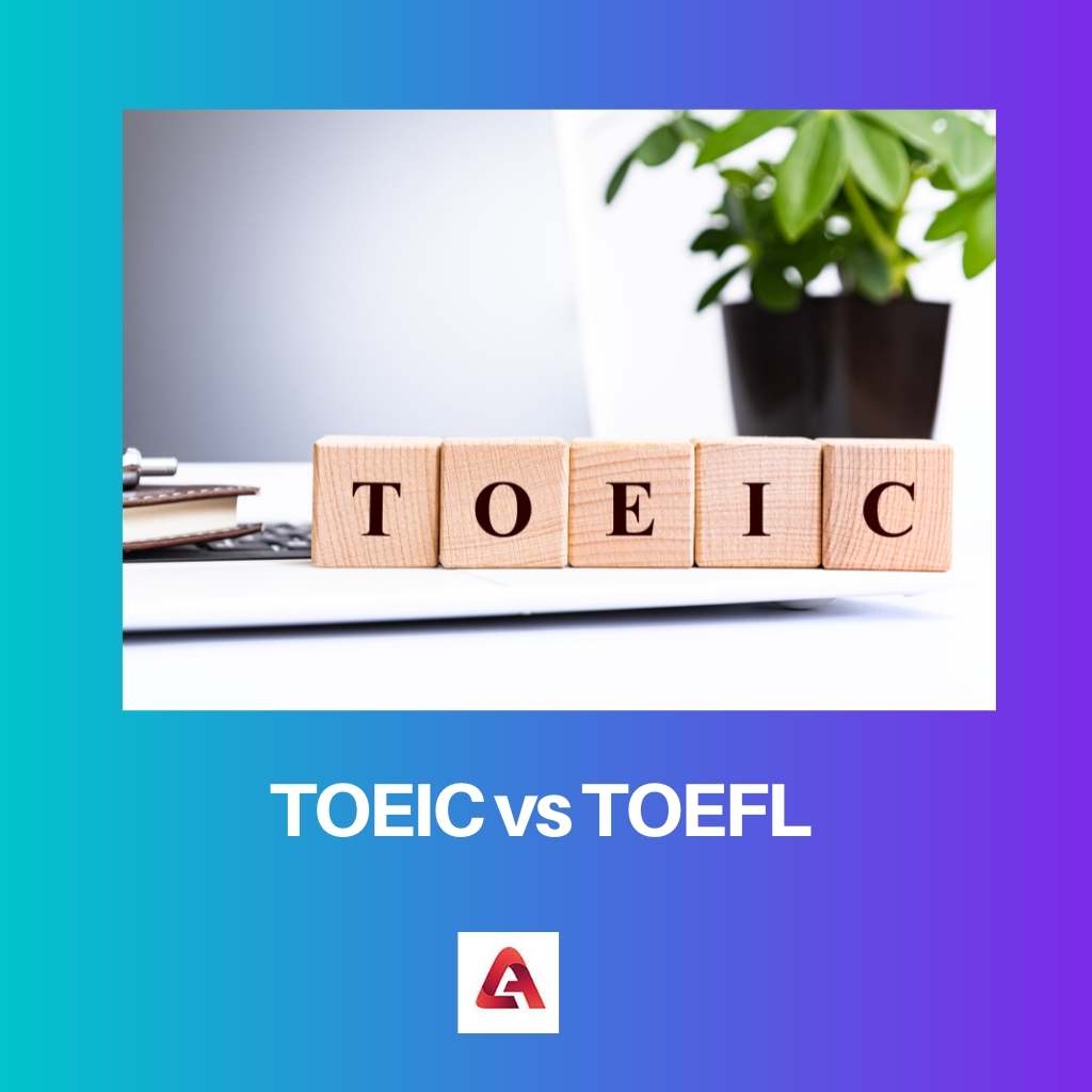 TOEIC protiv TOEFL-a