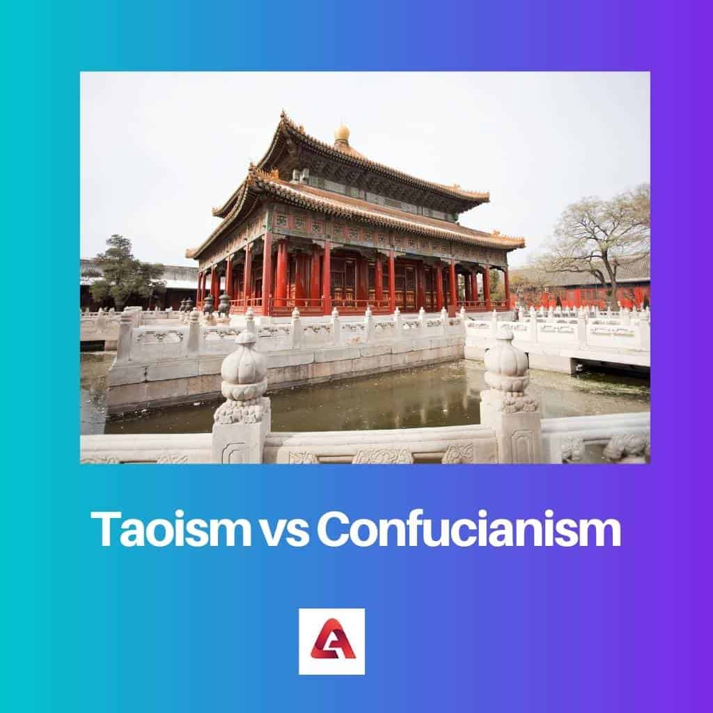 Taoísmo vs Confucianismo