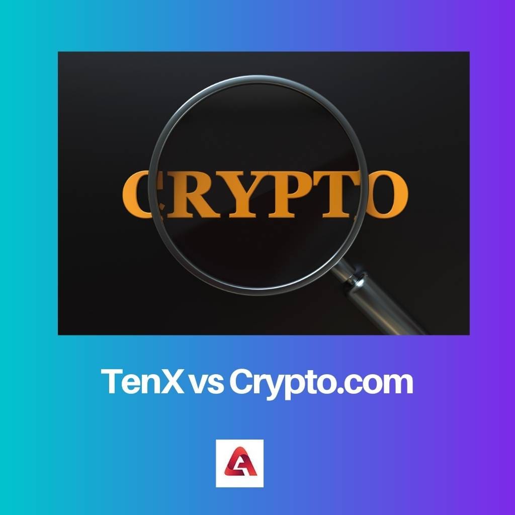 TenX so với Crypto.com