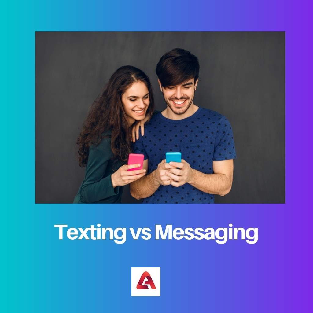 Texting vs Messaging