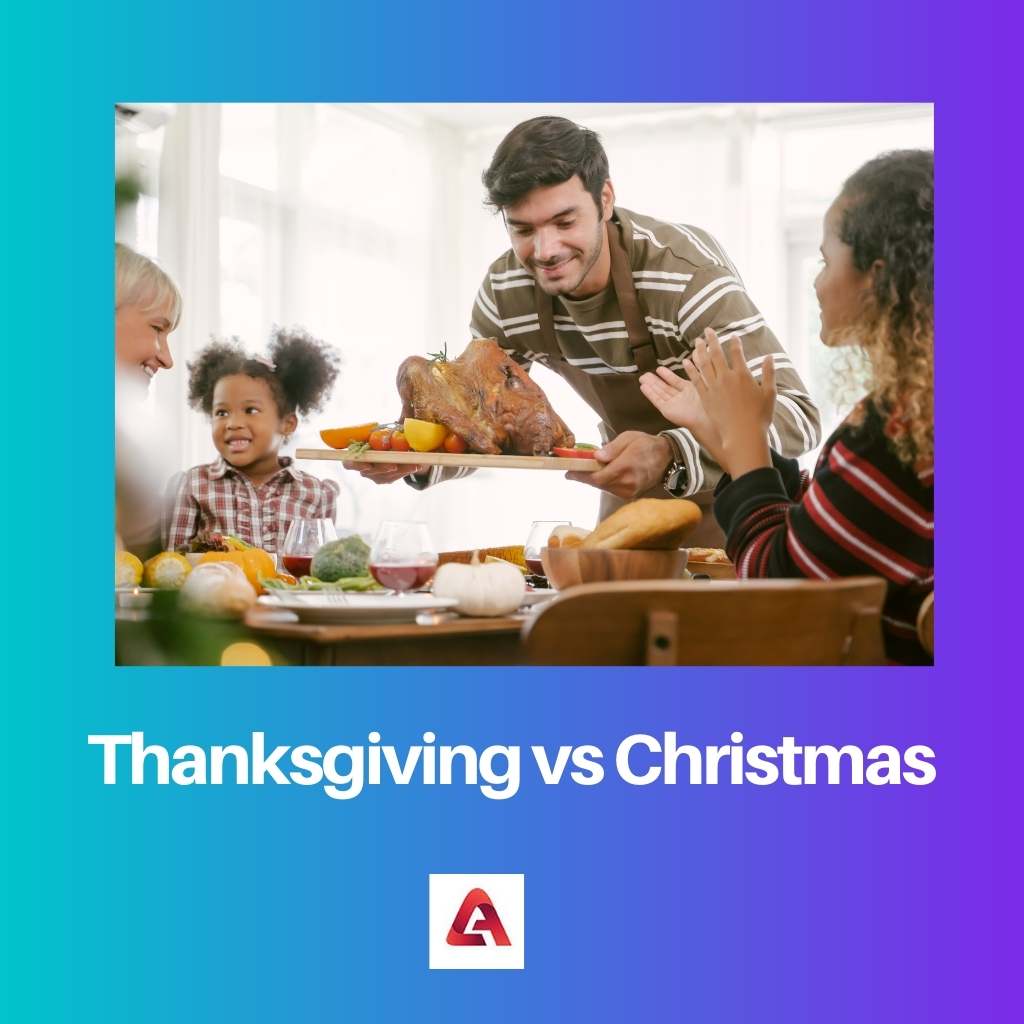 Acción de Gracias vs Navidad