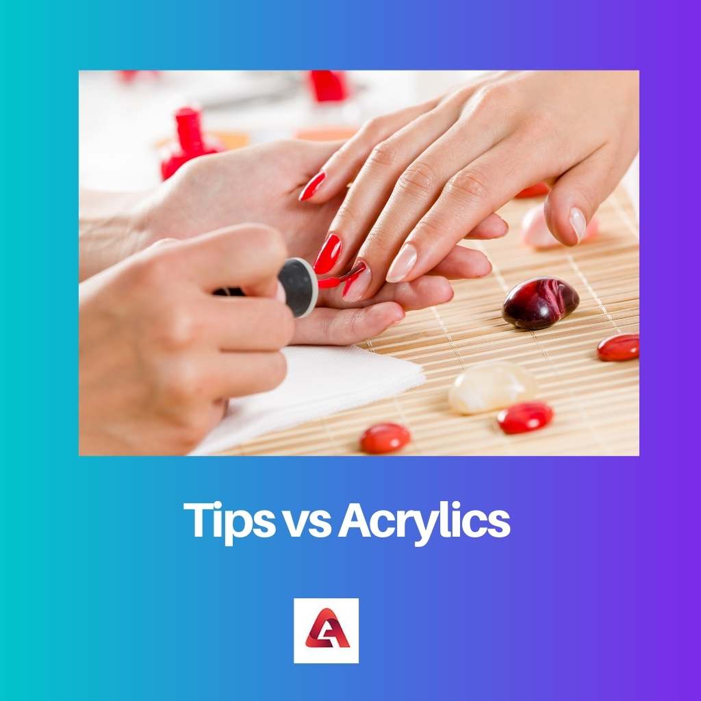 Tips versus acrylverf