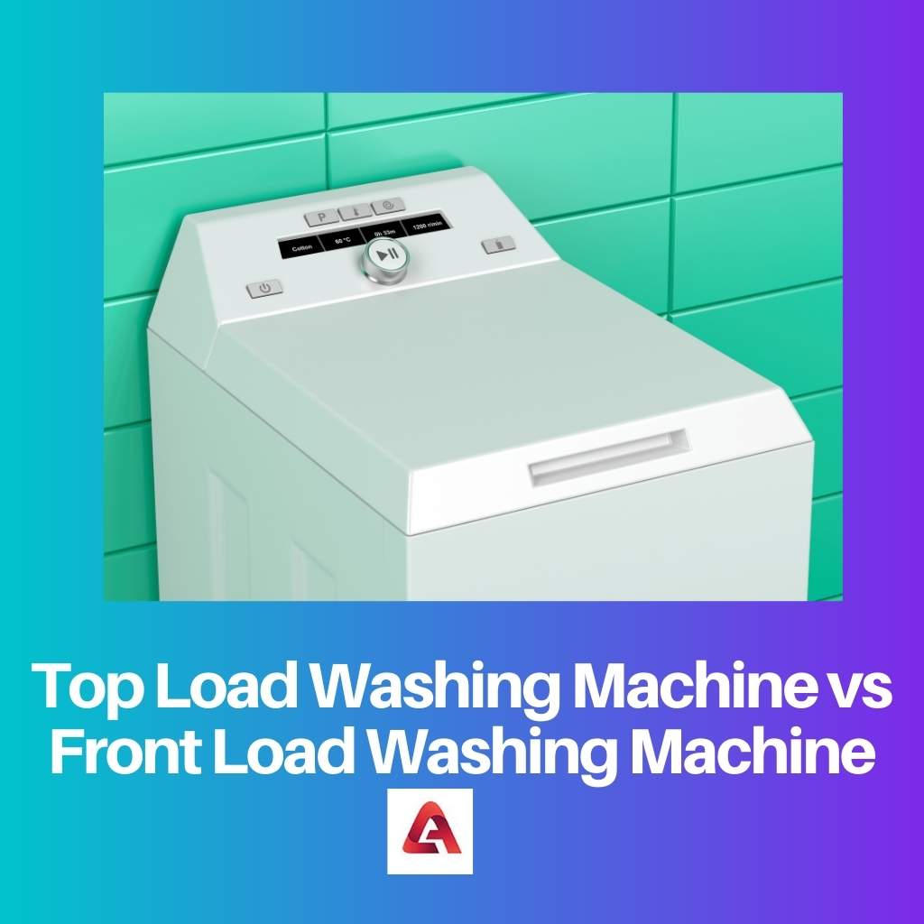 Toplader-Waschmaschine vs. Frontlader-Waschmaschine