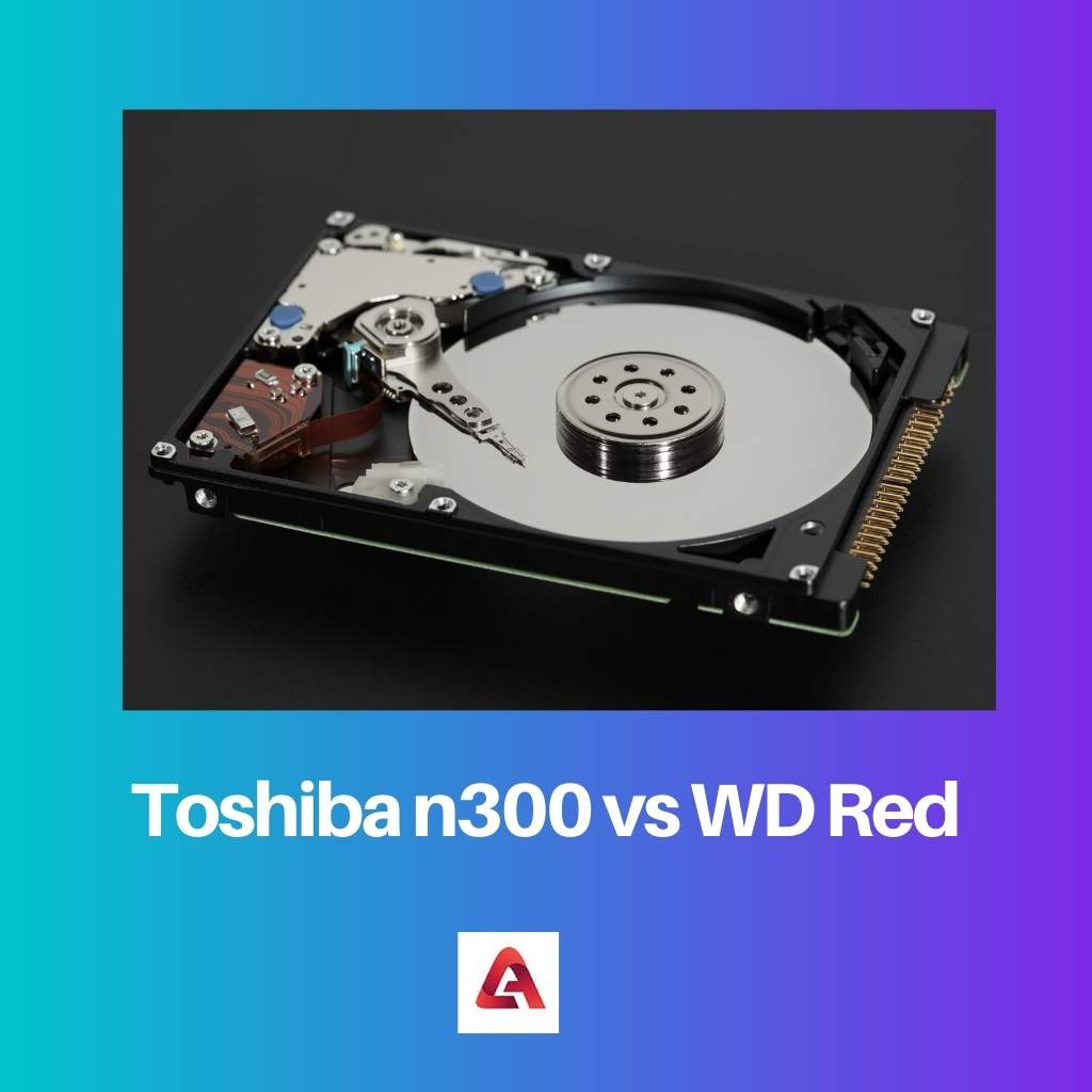 Toshiba n300 frente a WD rojo