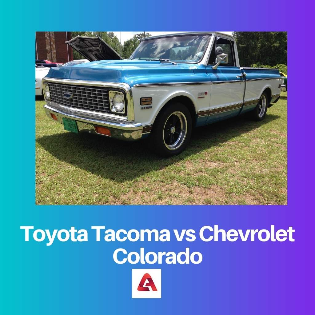 Toyota Tacoma vs Chevrolet Colorado