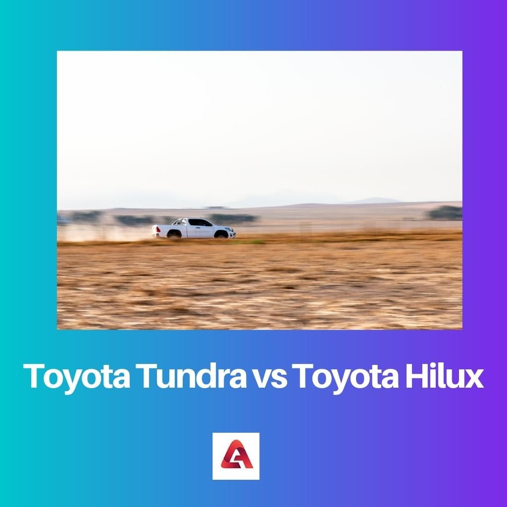 Toyota Tundra vs Toyota