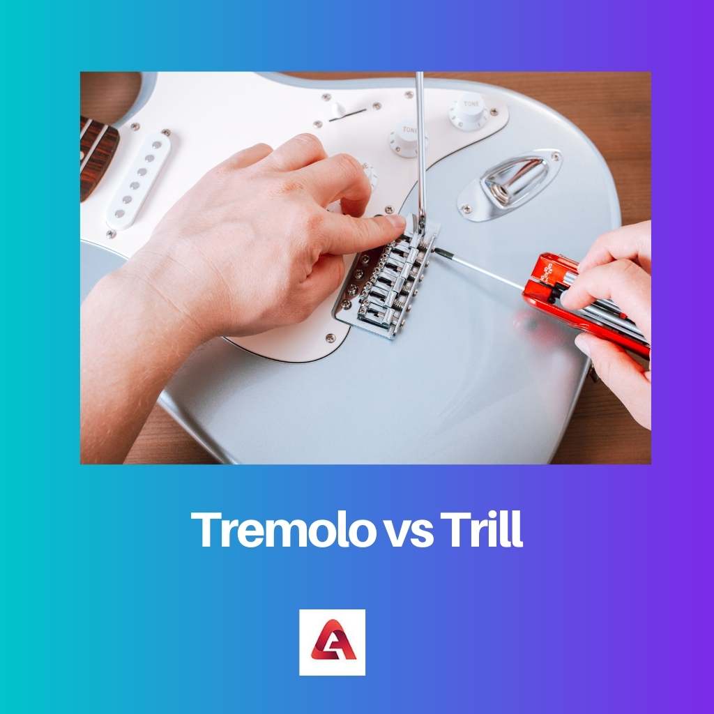 Tremolo vs Trill