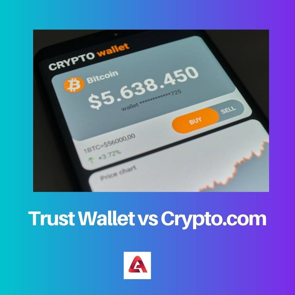 Trust Wallet frente a Crypto.com