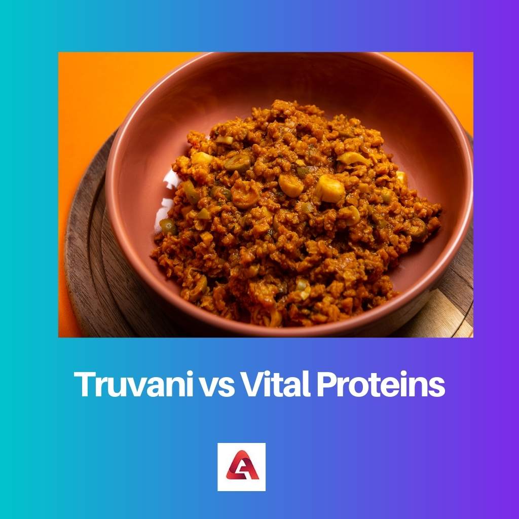 Truvani versus vitale eiwitten