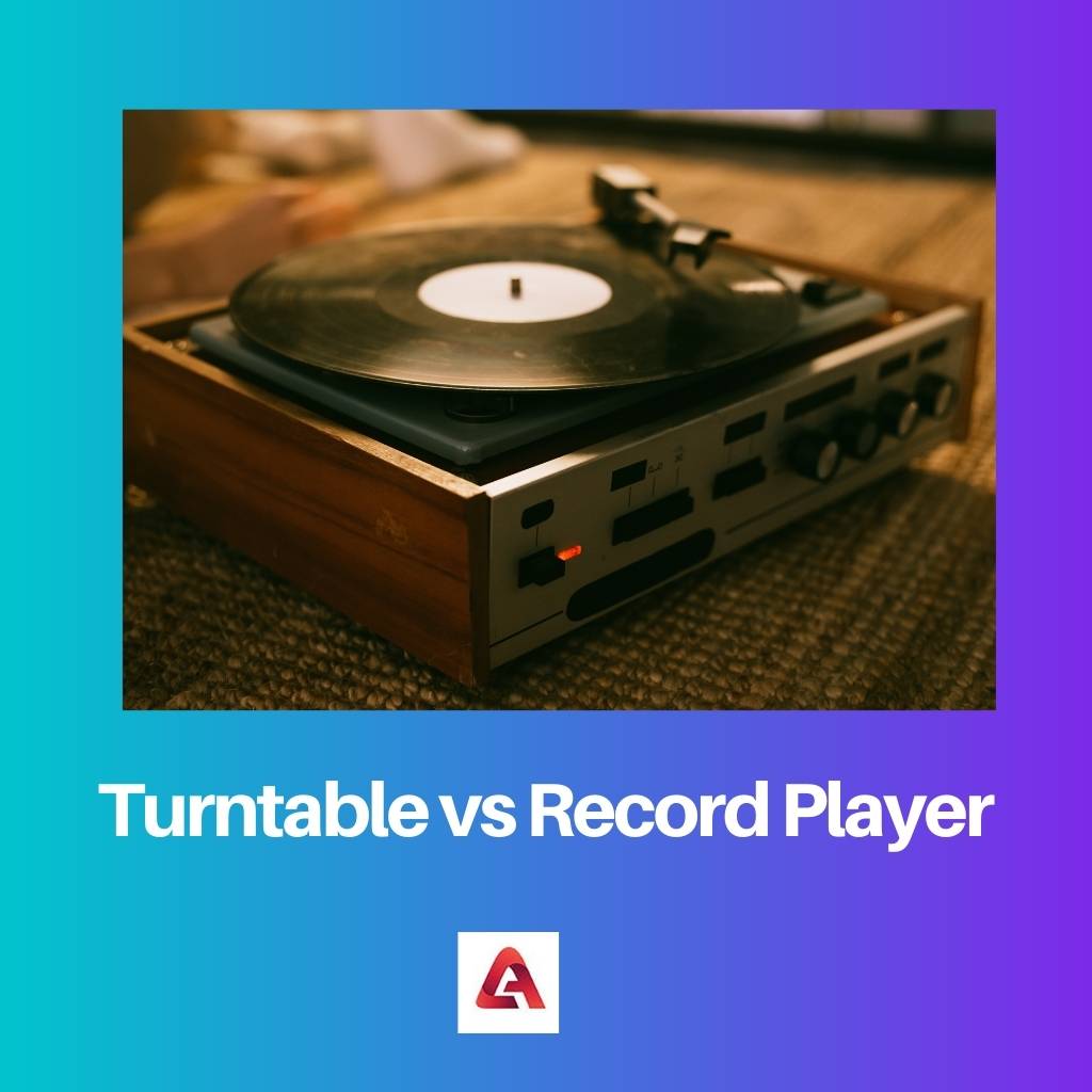 ターンテーブル vs レコードプレーヤー