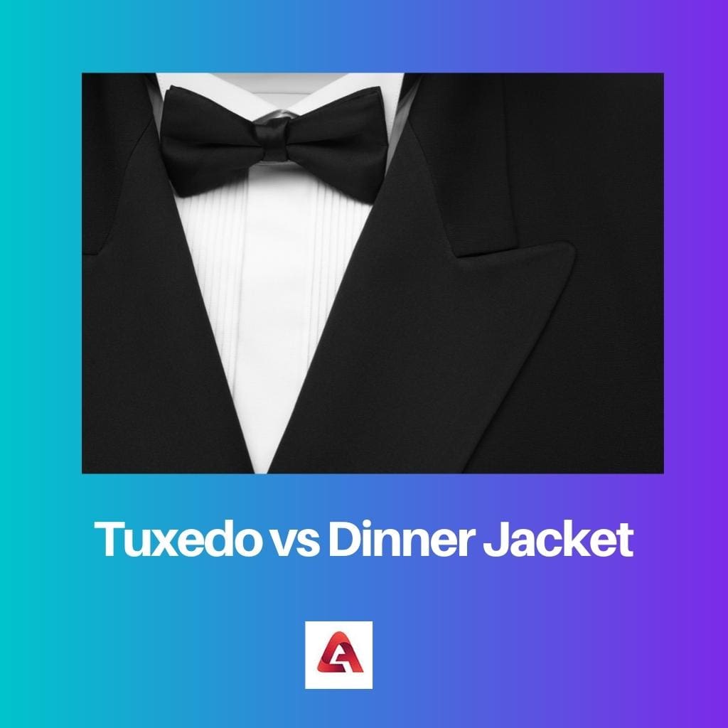 Tuxedo vs Dinner Jacket