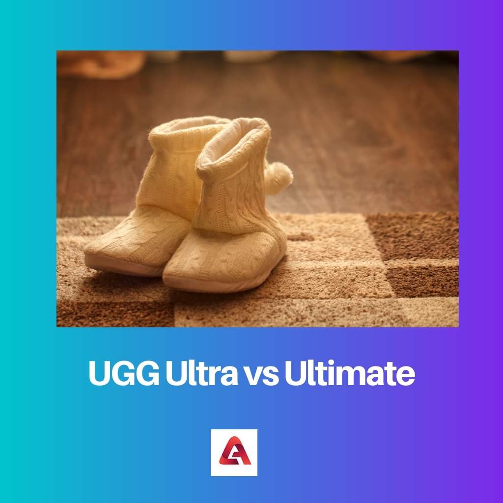 UGG Ultra versus Ultimate