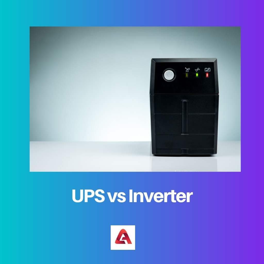 UPS contro inverter