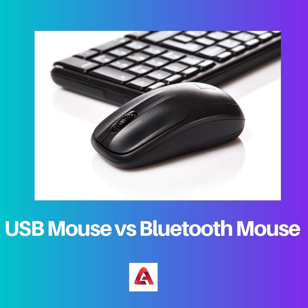 Ratón USB frente a ratón Bluetooth