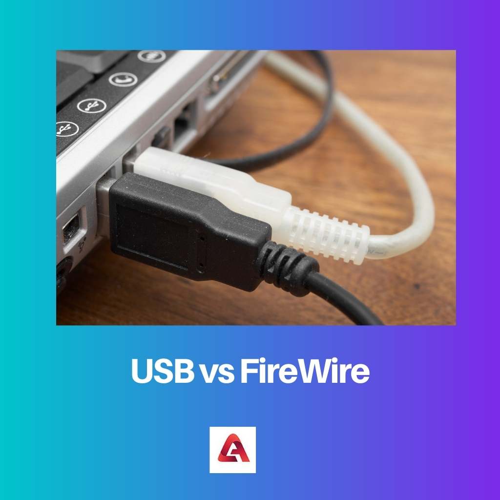 USB vs FireWire