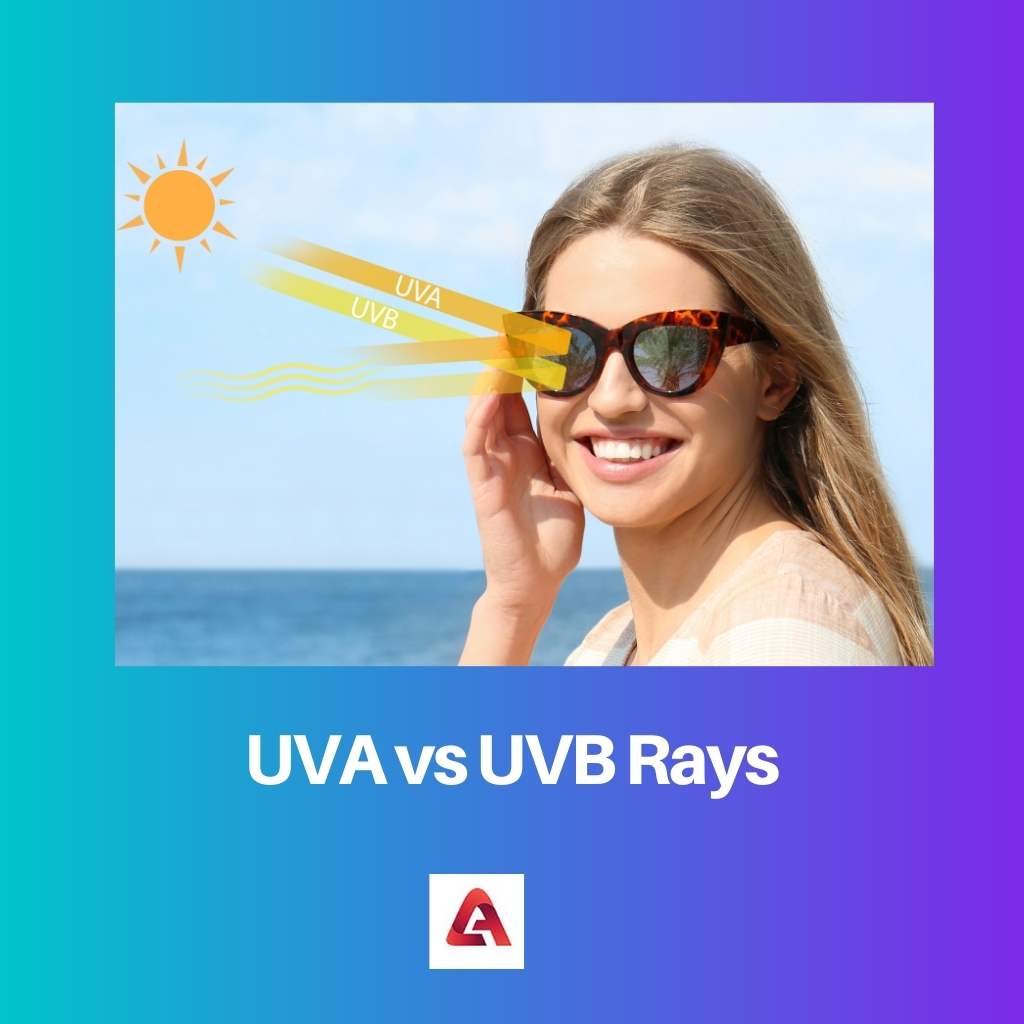 UVA 対 UVB 光線