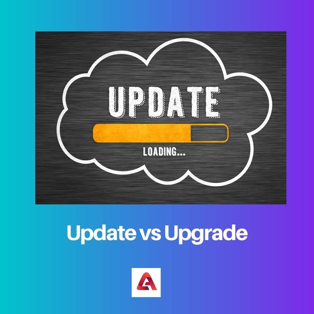 Aktualizace vs upgrade
