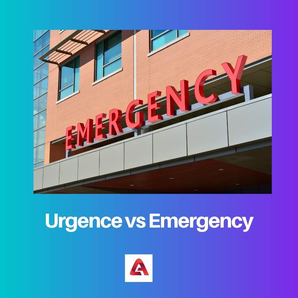 Urgence vs Emergency