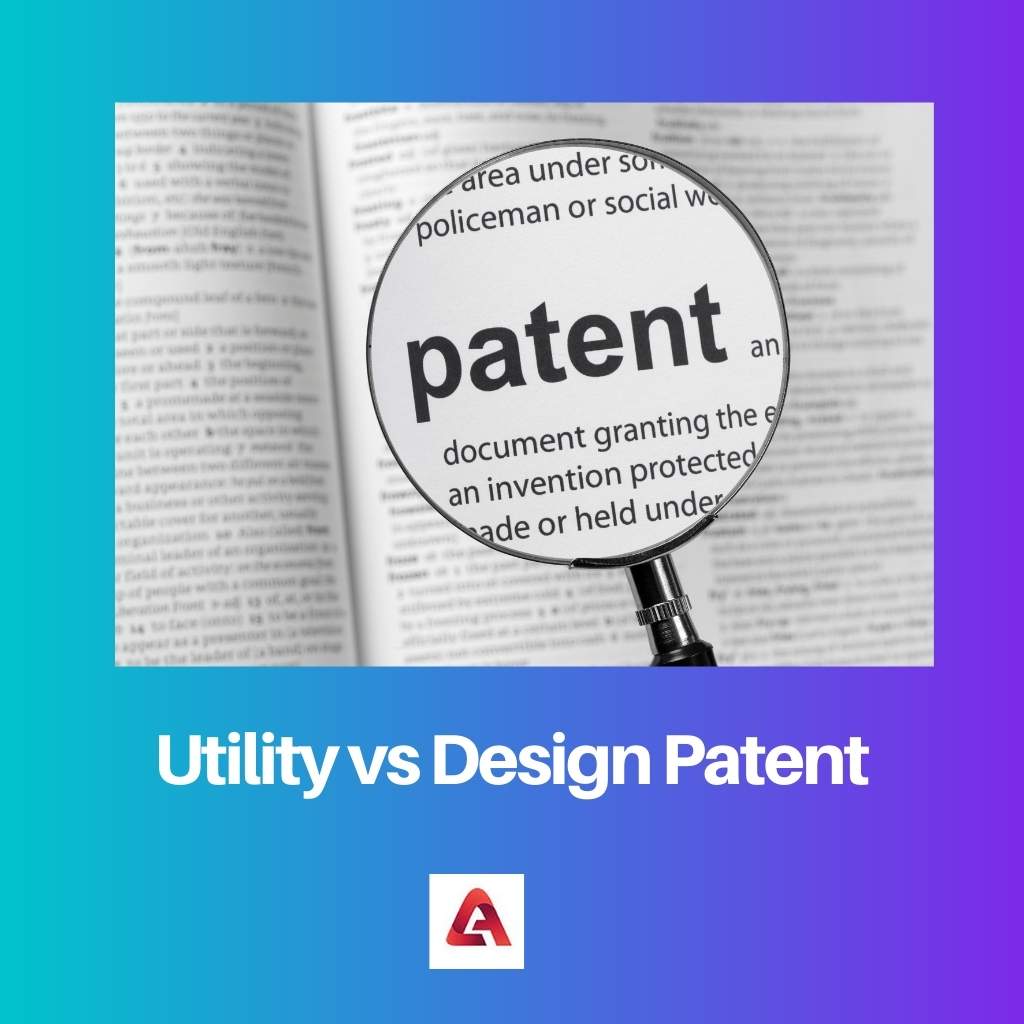 Utilidad vs Patente de Diseño