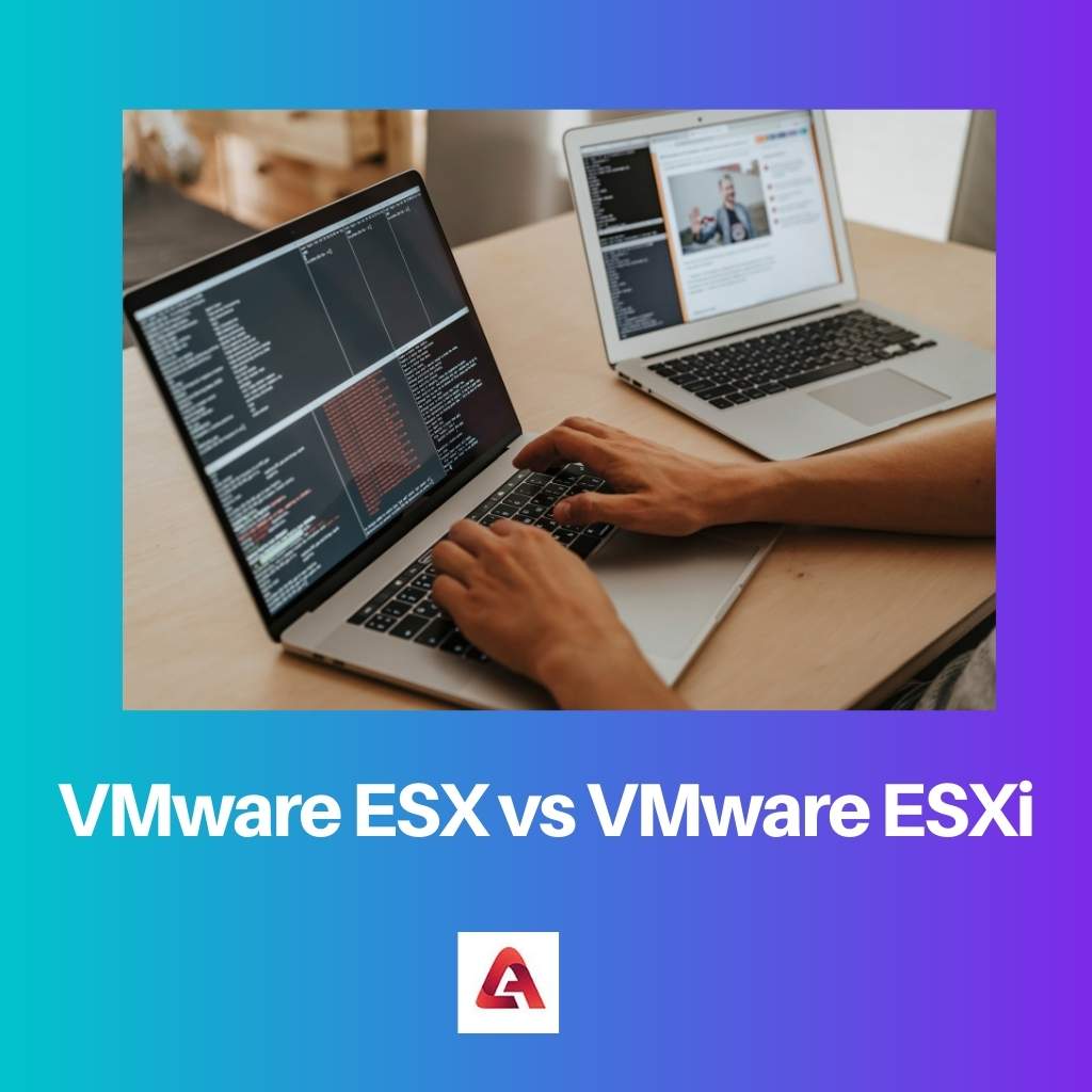 VMware ESX vs VMware ESXi