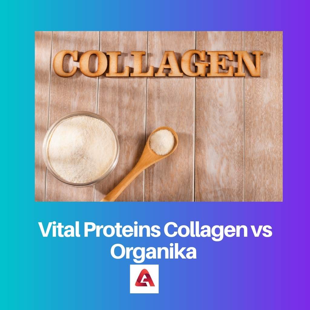 Vital Proteins Colágeno vs Organika