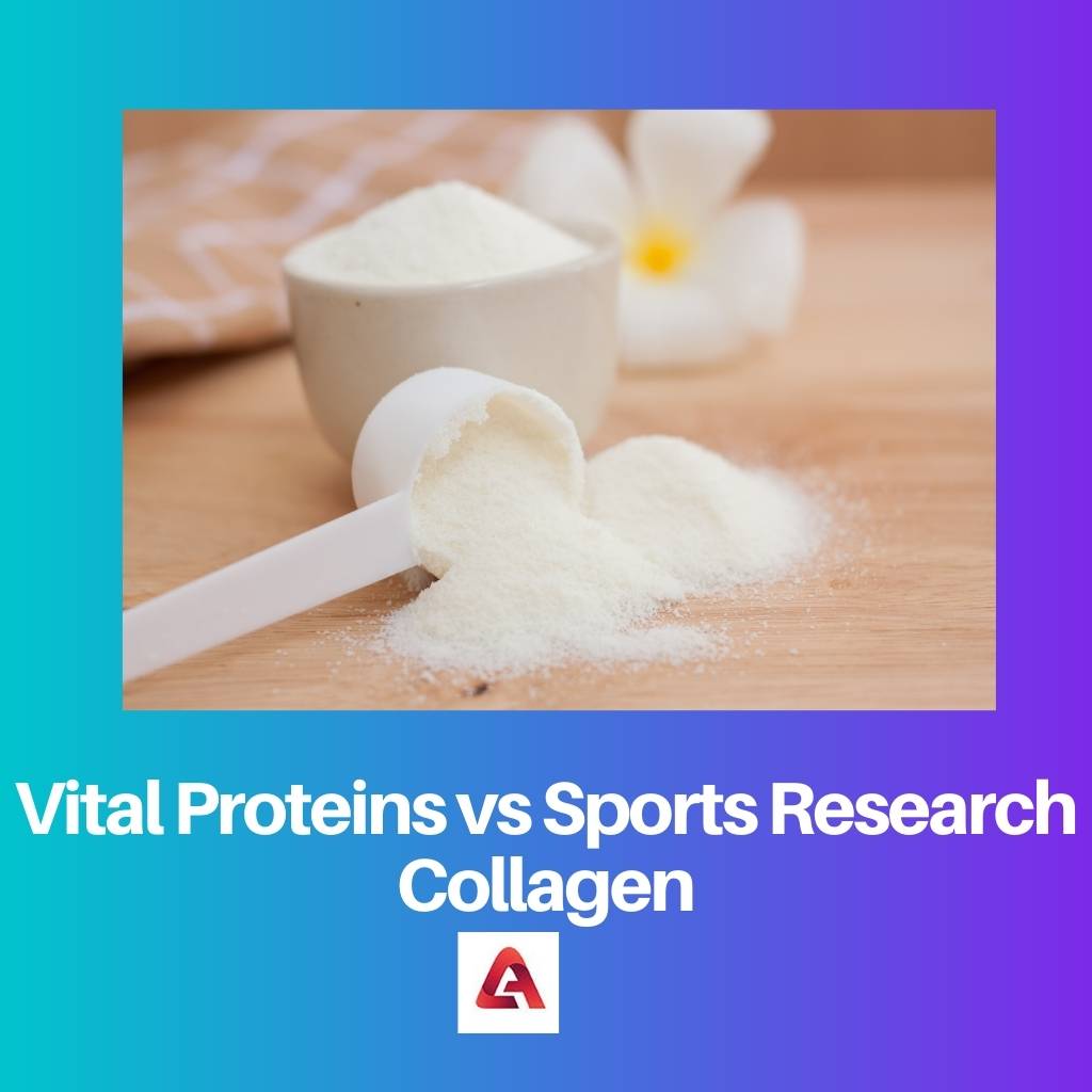 Vitální proteiny vs sportovní výzkumný kolagen