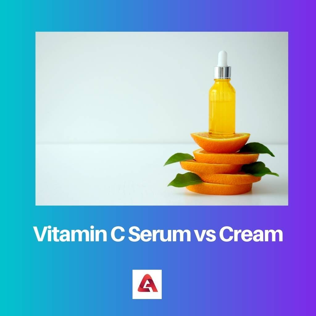 Vitamin C Serum vs Cream