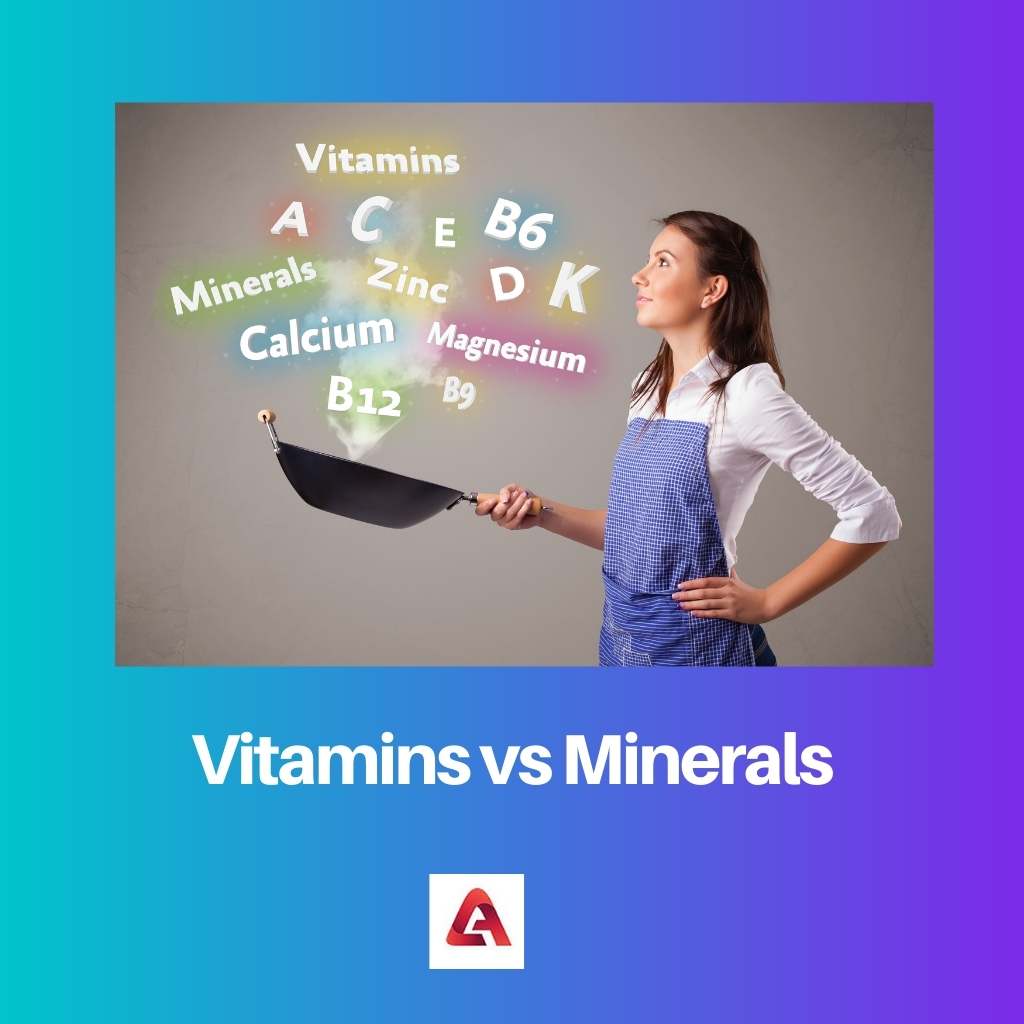 ビタミン vs ミネラル