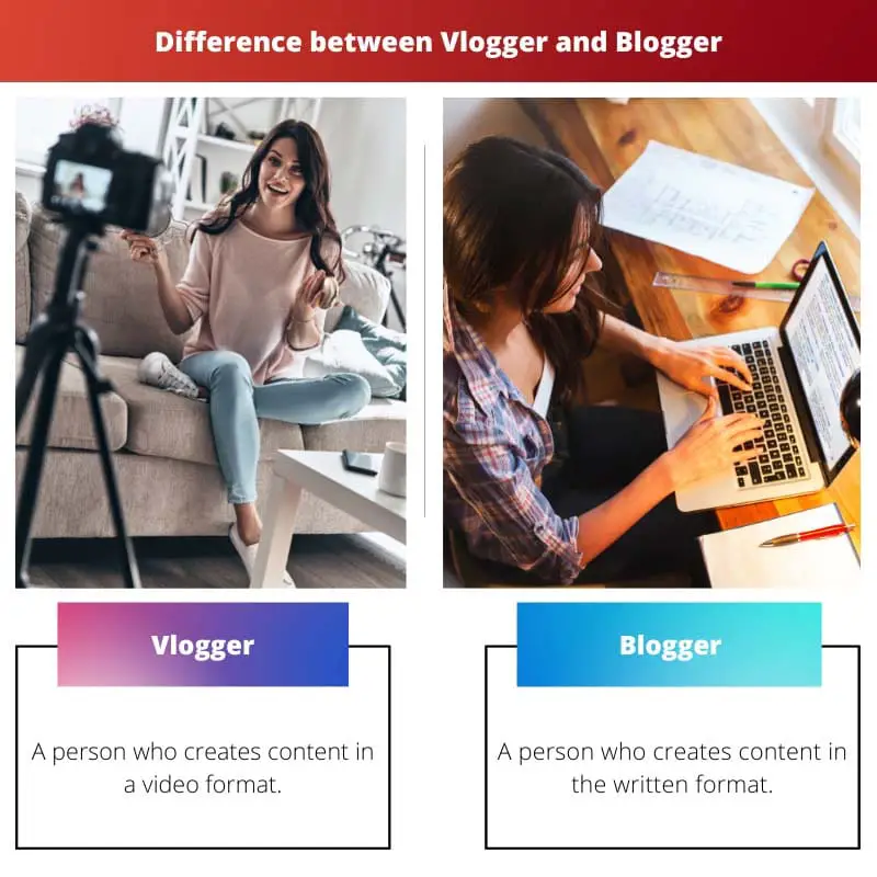 व्लॉगर बनाम ब्लॉगर - क्या अंतर हैं?