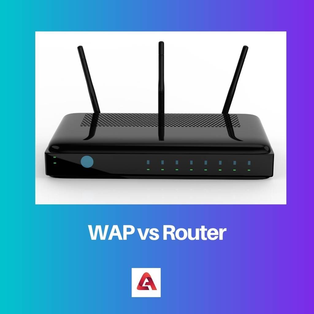 WAP contro router