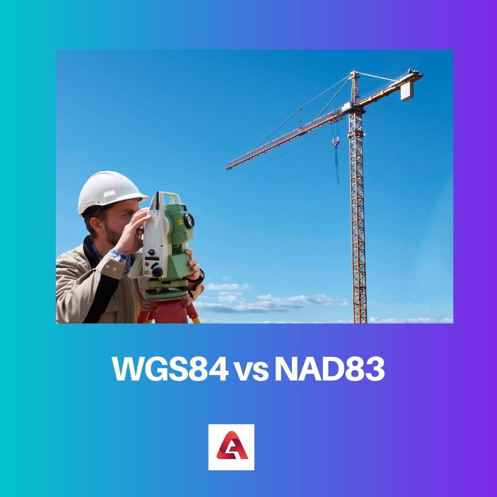 WGS84 vs NAD83