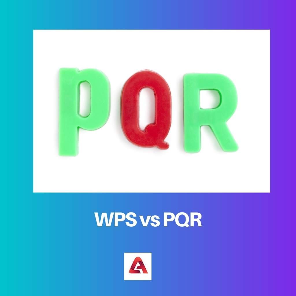 WPS contro PQR
