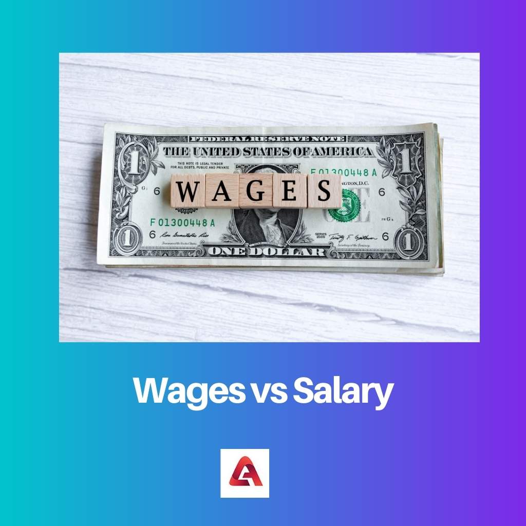 Заработная плата против зарплаты