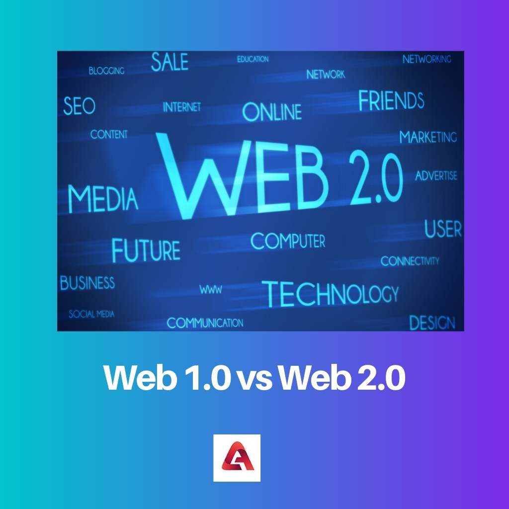 Web 1.0 x Web 2.0