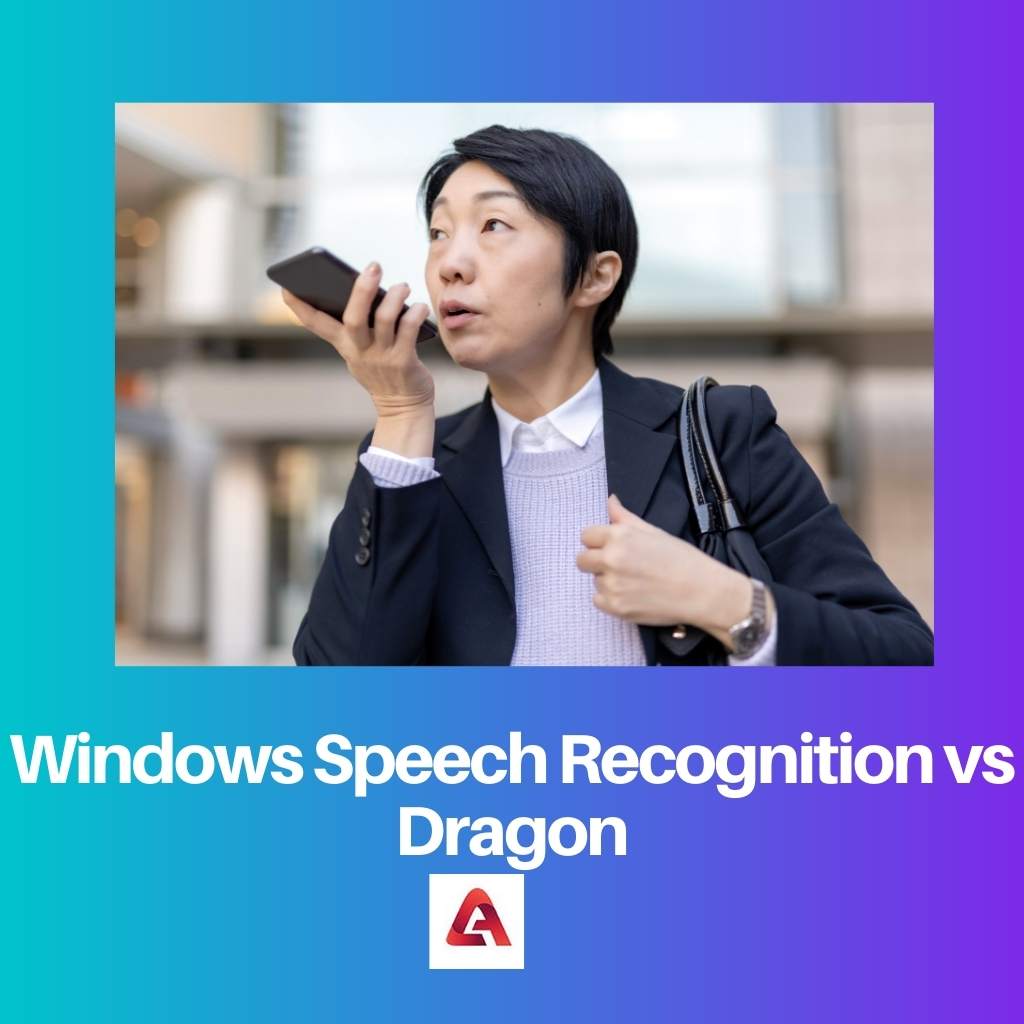 Windows Speech Recognition vs Dragon