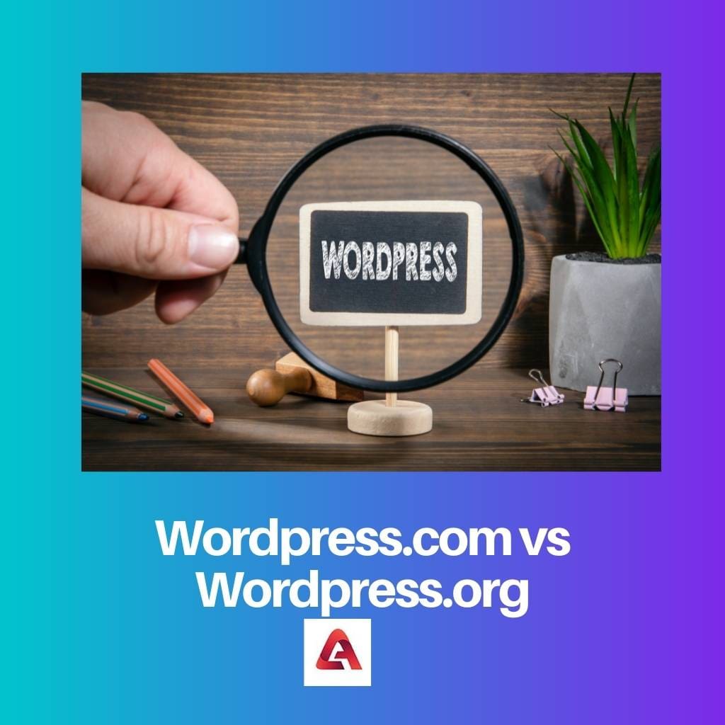 Wordpress.com مقابل Wordpress.org