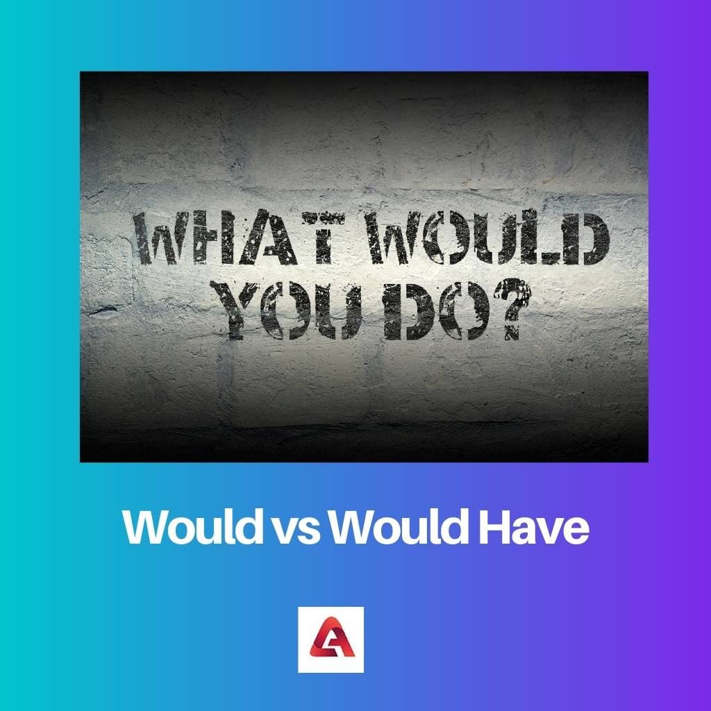 Would vs Would Have