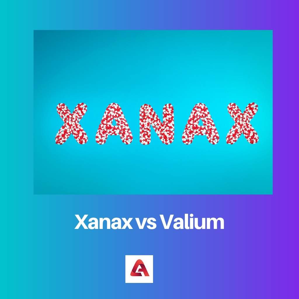 Xanax pret Valium