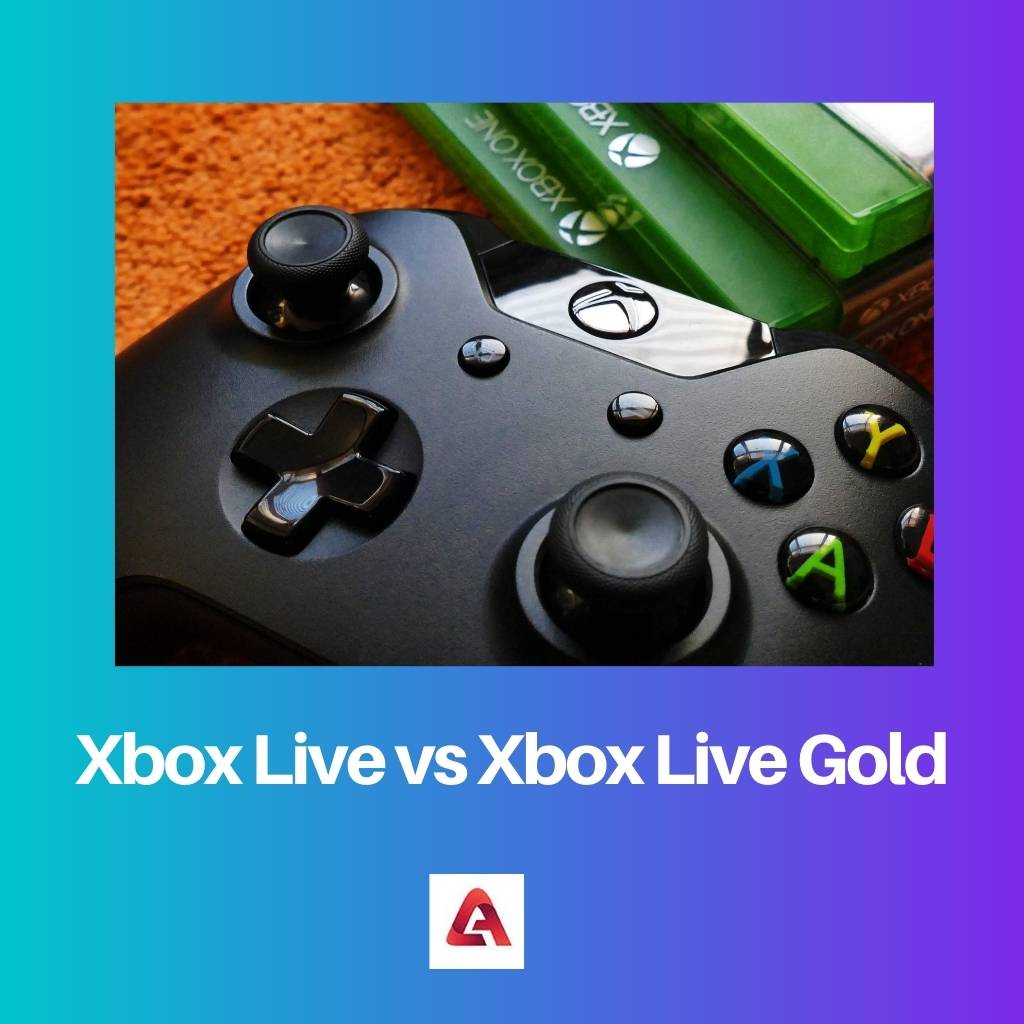 Xbox Live vs Xbox Live Gold