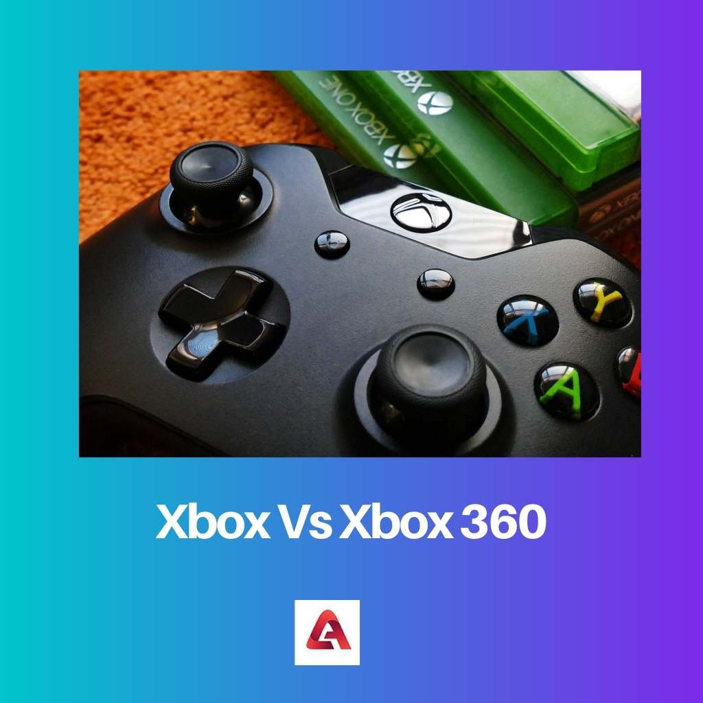Xbox versus Xbox 360