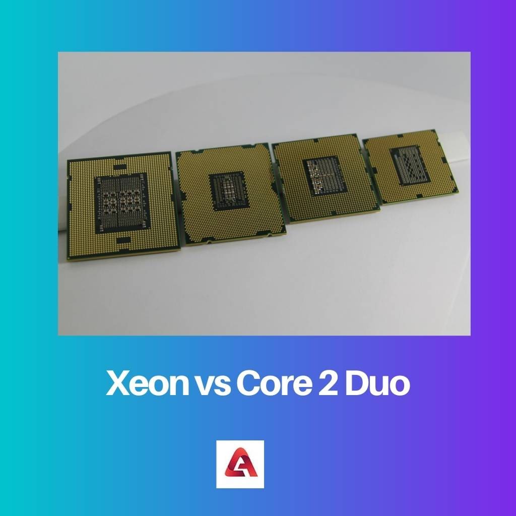 Xeon contro Core 2 Duo