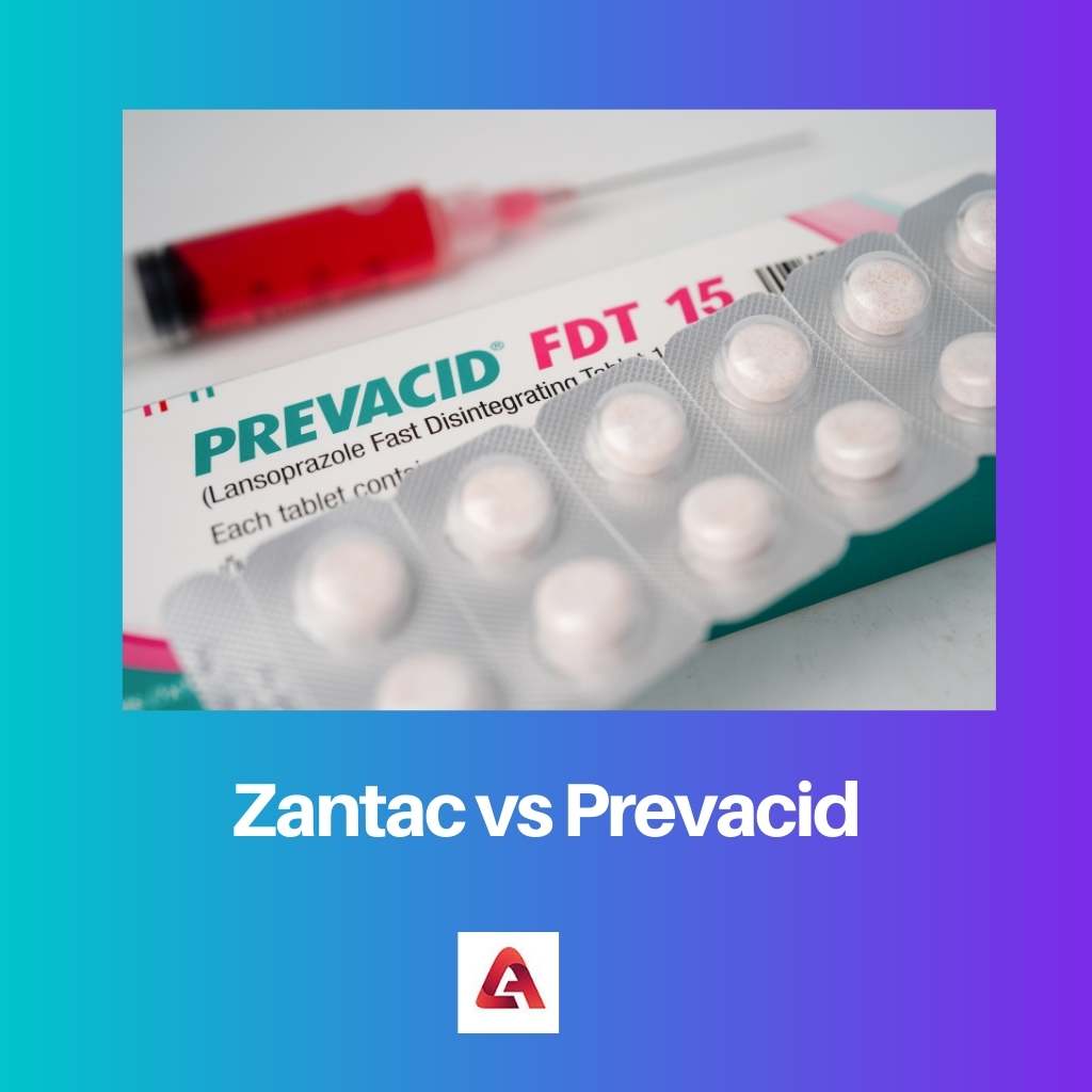 赞塔克 vs Prevacid
