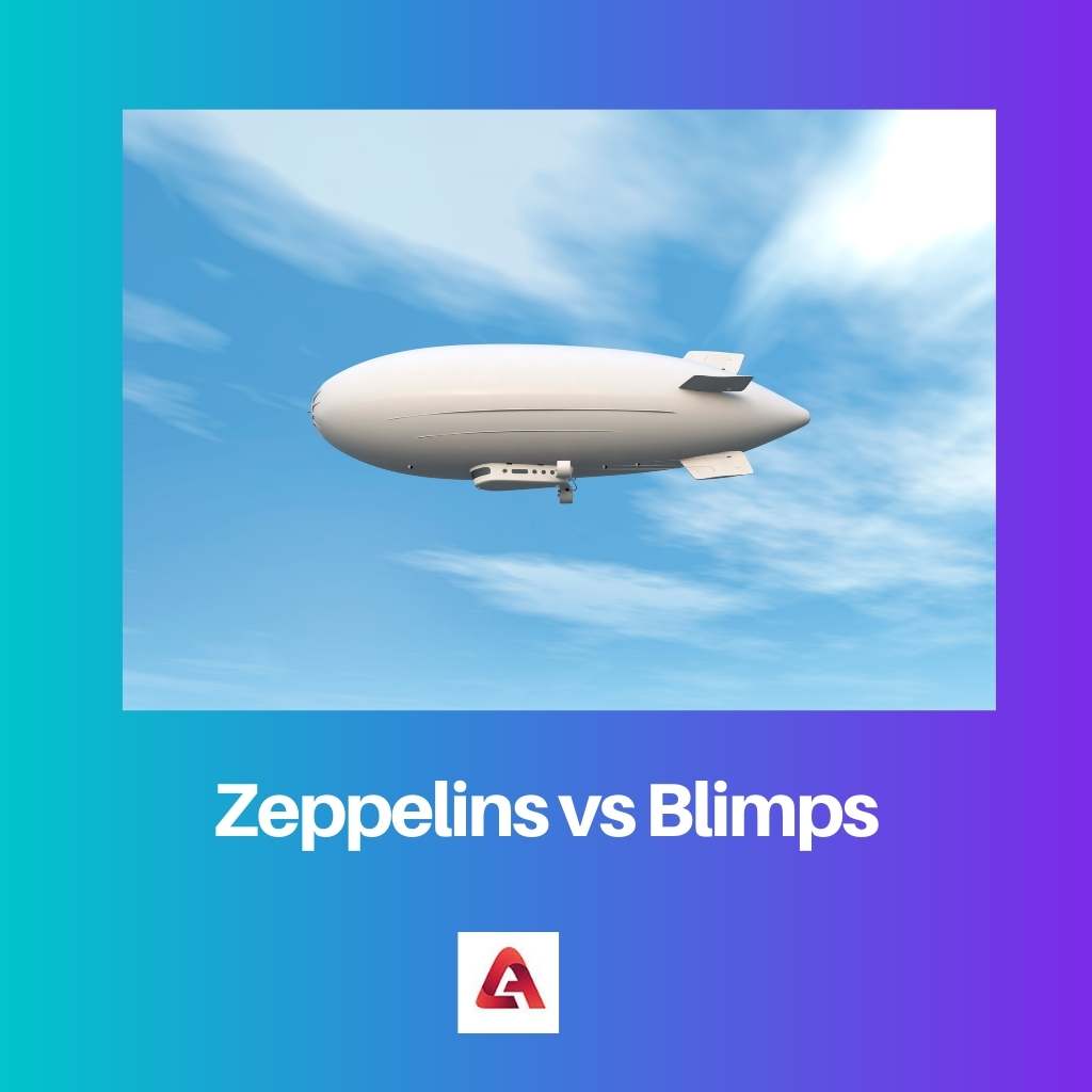 Zeppelins vs dirigíveis