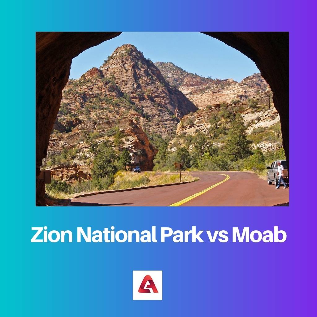 Zion National Park vs Moab